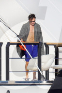 Leonardo DiCaprio and Tobey Maguire in St Tropez