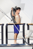 Leonardo DiCaprio and Tobey Maguire in St Tropez