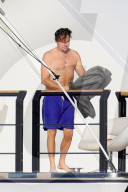 Leonardo DiCaprio and Tobey Maguire in St Tropez