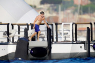Leonardo DiCaprio and Tobey Maguire in St Tropez