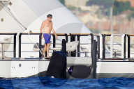 Leonardo DiCaprio and Tobey Maguire in St Tropez