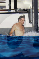 Leonardo DiCaprio and Tobey Maguire in St Tropez