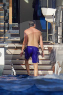 Leonardo DiCaprio and Tobey Maguire in St Tropez