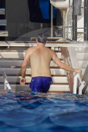 Leonardo DiCaprio and Tobey Maguire in St Tropez