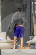 Leonardo DiCaprio and Tobey Maguire in St Tropez