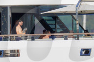 Leonardo DiCaprio and Tobey Maguire in St Tropez