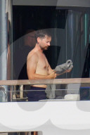 Leonardo DiCaprio and Tobey Maguire in St Tropez