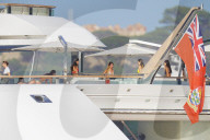 Leonardo DiCaprio and Tobey Maguire in St Tropez