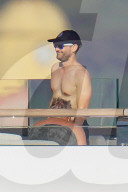 Leonardo DiCaprio and Tobey Maguire in St Tropez