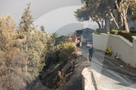 Wildfire rages across Greece's Rhodes island