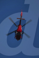 cNEWS - Sxhweiz: Reger Betrieb der Helikopter der REGA beim Inselspital in Bern an Wochenenden