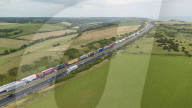 Operation Brock A20 to Dover in Kent, UK.