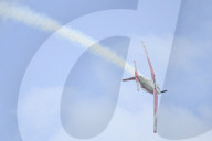 NEWS -  Die Schweizer PC-7-Kunstflugstaffel am Himmel beim Finale der Swiss Open Gstaad