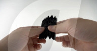 Giving 2D printing a new demension- using origami and hot water