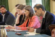 The Prime Minister Rishi Sunak hosts meeting on Artificial Intelligence