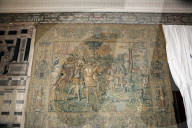 Restoration of 16th-century Derbyshire tapestries ends after 24 years at Hardwick Hall