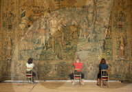 Restoration of 16th-century Derbyshire tapestries ends after 24 years at Hardwick Hall