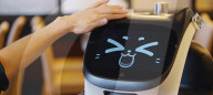 Cat waiter robot 