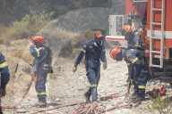 Greece wildfires: climate crisis will 'manifest itself everywhere with greater disasters', says Greek PM