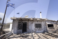 Greece wildfires: climate crisis will 'manifest itself everywhere with greater disasters', says Greek PM