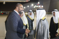 The Foreign Secretary James Cleverly visits Kuwait