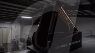 Flat bed accessory makes Musk Cybertruck ia mobile home.                                
