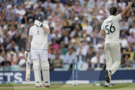 England v Australia 5th test match day one in London, UK.