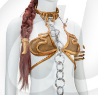 Princess Leia Star Wars slave costume for sale at auction