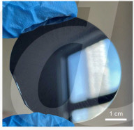 High tech diamonds covered labels to beat counterfeit goods