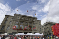 NEWS - Feier am Schweizer Nationalfeiertag auf dem Bundesplatz in Bern