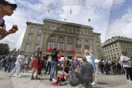 NEWS - Feier am Schweizer Nationalfeiertag auf dem Bundesplatz in Bern