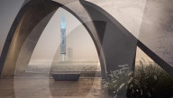 New images of world's planned highest residential building.       