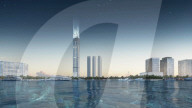 New images of world's planned highest residential building.       