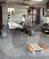 NASA unveils Moon mapping robots ahread of manned mission.              