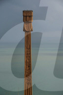 Mystery Totem Pole in Capel-Le-Ferne
