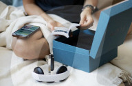 At home headset for combatting depression
