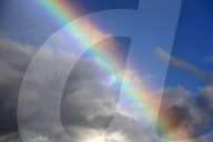FEATURE - Regenbogen am Himmel über der Hauptstadt Bern