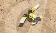 Robot turtle to help lead wild hatchlings to the sea.              