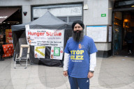 Prabhdeep Singh week long hunger strike over ULEZ expansion scheme 