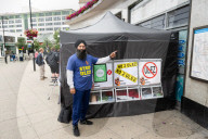 Prabhdeep Singh week long hunger strike over ULEZ expansion scheme 