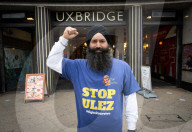 Prabhdeep Singh week long hunger strike over ULEZ expansion scheme 