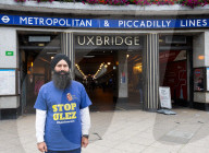 Prabhdeep Singh week long hunger strike over ULEZ expansion scheme 