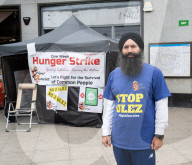 Prabhdeep Singh week long hunger strike over ULEZ expansion scheme 