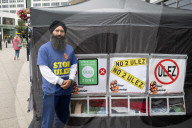 Prabhdeep Singh week long hunger strike over ULEZ expansion scheme 