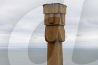 Mystery Sculpture Appears On Kent Cliff Top 
