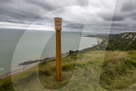 Mystery Sculpture Appears On Kent Cliff Top 
