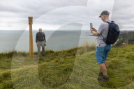 Mystery Sculpture Appears On Kent Cliff Top 
