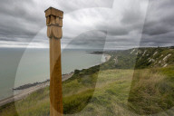Mystery Sculpture Appears On Kent Cliff Top 
