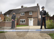 Woking murder scene