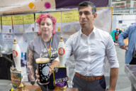 The Prime Minister visits the Great British Beer Festival in London, UK.